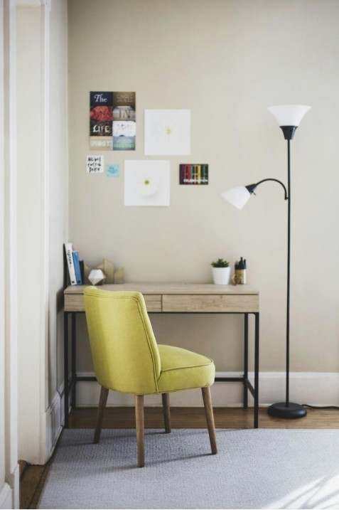 Modulares Bürointerieur Hintergrund